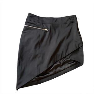 Asymmetrical miniskirt